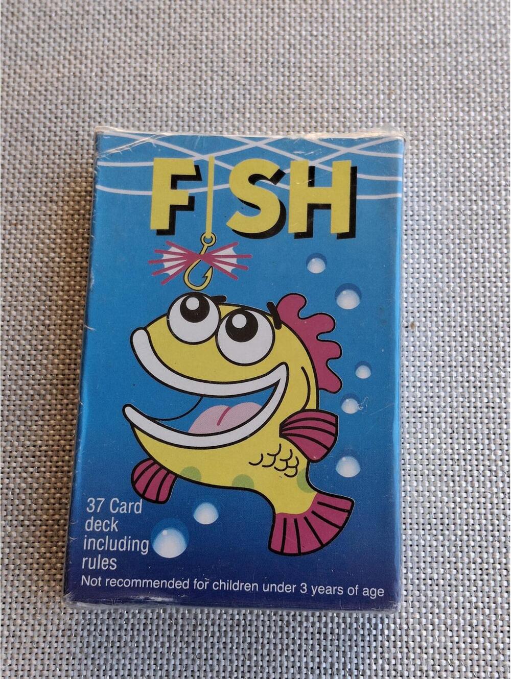FISH Card Game - Fun for All Ages! Sealed